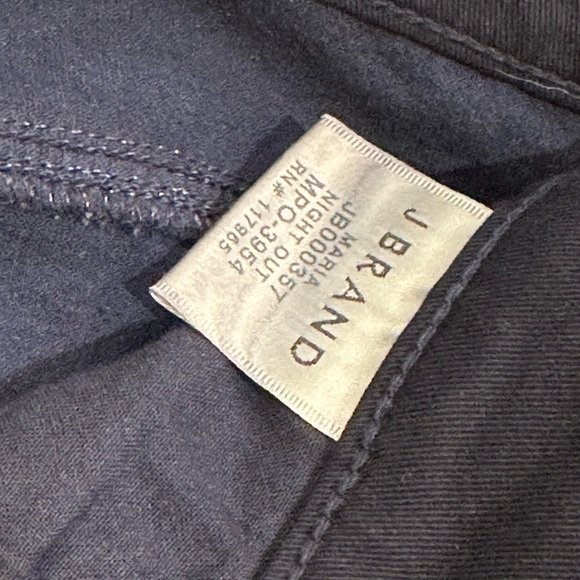 J Brand Maria Skinny Velvet in dark blue size 25 - Picture 5 of 5